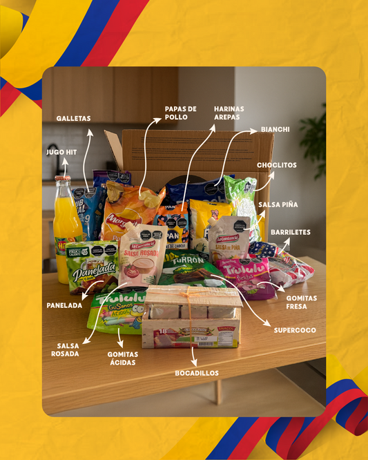 Caja Celebra Colombia 🇨🇴 - Colombian Flavor Fest Box.